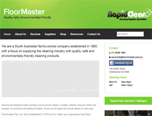 Tablet Screenshot of floormaster.com.au